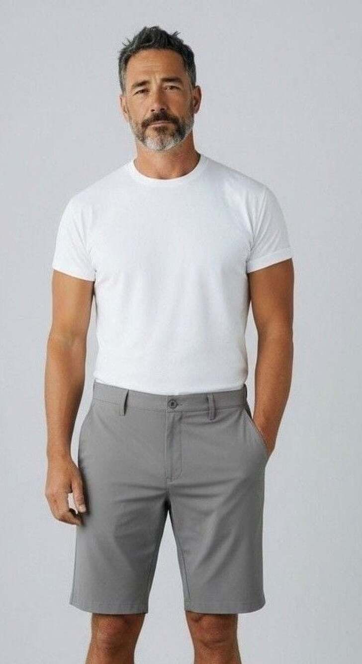 Johnnie-O Performance Shorts Size 40 (XXL) Gray Golf